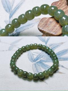 很难不爱❗️❗️和田玉手串📿真的太好看了🙈